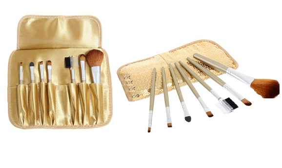 Kit Pincéis Dourados