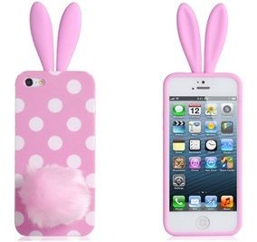 Case Coelinho Rosa com Bolinhas